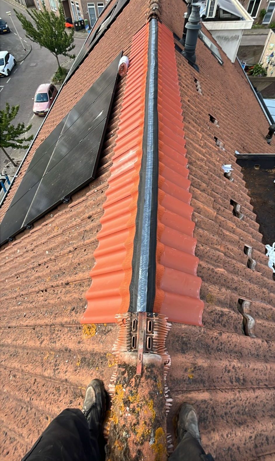 reparatie van nokvorst