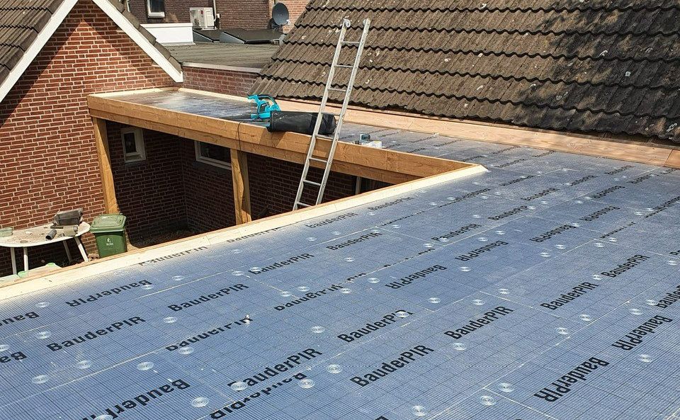 duurzame dakisolatie toegepast